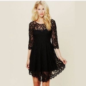 Lace Floral Dress
